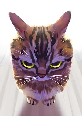 Grumpy Cat Digital Painting