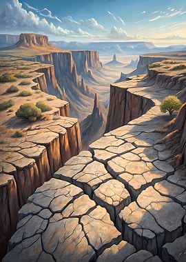 Grand Canyon Landscape Painting