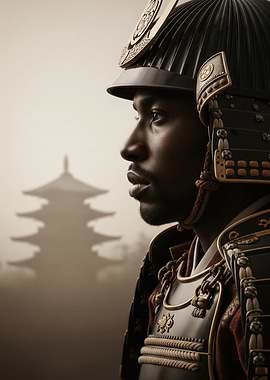 African Samurai Warrior