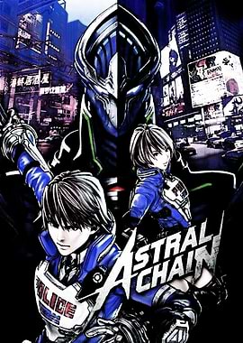 Astral Chain Game Cover Art