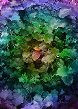 Abstract Forest of Color ASM1