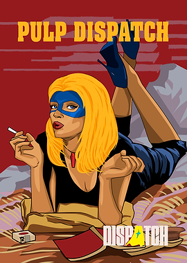 Pulp Dispatch Comic Book Cover Art