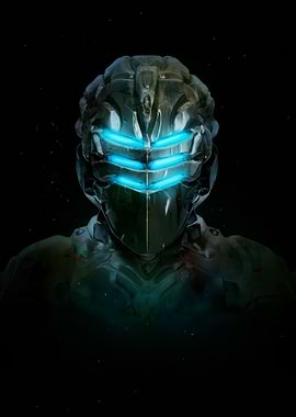 Dead Space Isaac Clarke Helmet Portrait