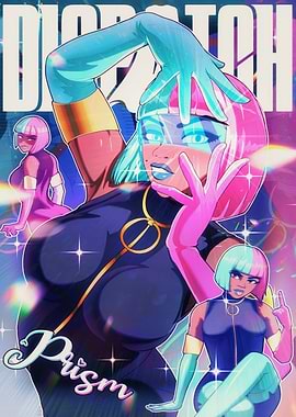 Prism Dispatch Comic Book Cover Art