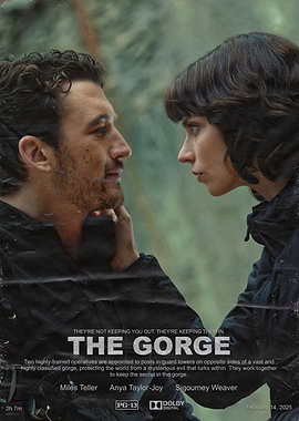 The Gorge Movie Poster
