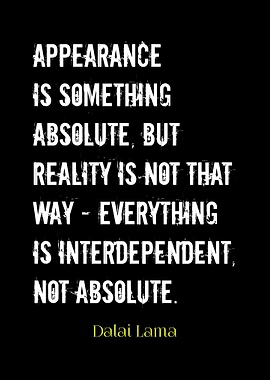 Dalai Lama Quote on Appearance