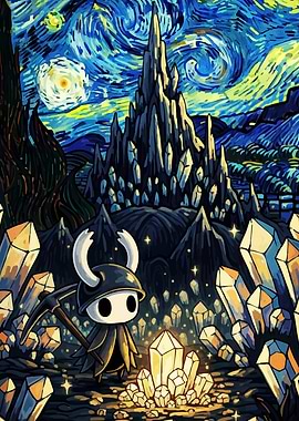 Hollow Knight Starry Night Mashup
