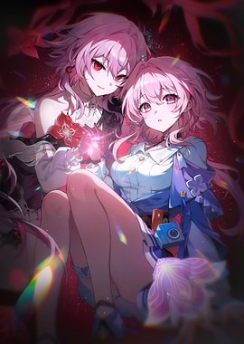 Evernight and Cyrene Star Rail