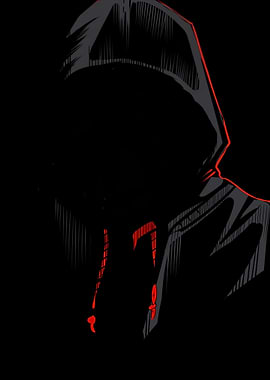 Hooded Figure in Shadow