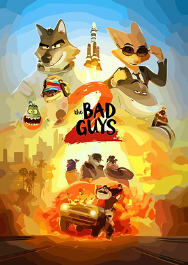 The Bad Guys 2 Movie Poster
