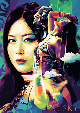 Iyo Sky Pop Art Portrait