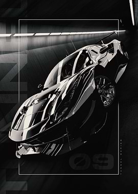 Road Street Sport Car - Tunel Series 09