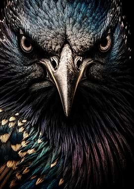 Intense Eagle Portrait