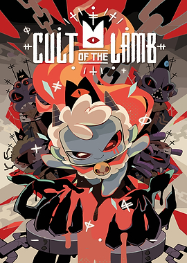 Cult of the Lamb Game Illustration