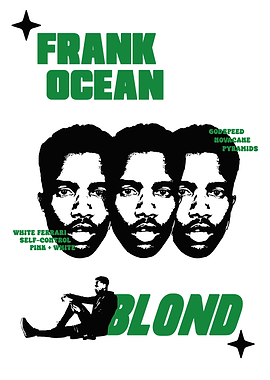 Frank Ocean Blond Album Cover Art