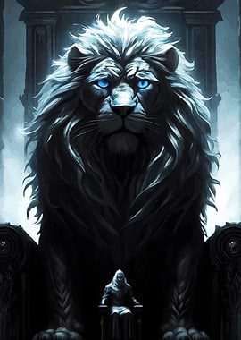 Lion King Throne Figure