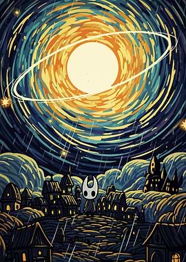 Hollow Knight Starry Night