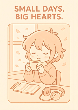 Small Days, Big Hearts Illustration