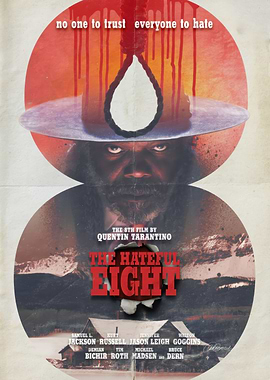 The Hateful Eight Movie Poster