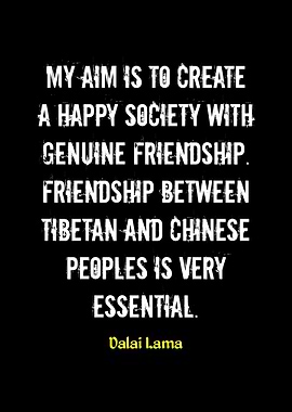 Dalai Lama Quote on Friendship