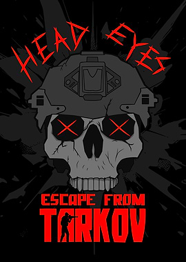 Escape From Tarkov Head Eyes Poster