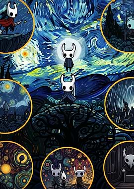Hollow Knight Starry Night Mashup
