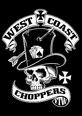West Coast Choppers Skull Emblem