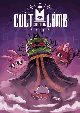 Cult of the Lamb Game Poster