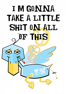 Cynical Bird with Attitude