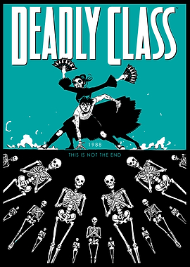Deadly Class Comic Cover Art