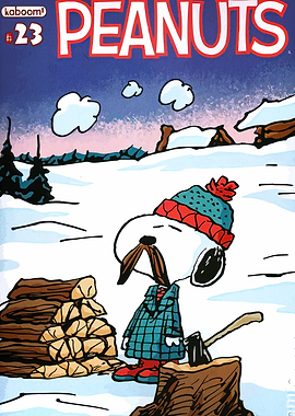 Peanuts Comic Cover: Winter Lumberjack Snoopy