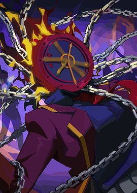 Clockwork Character in Chains