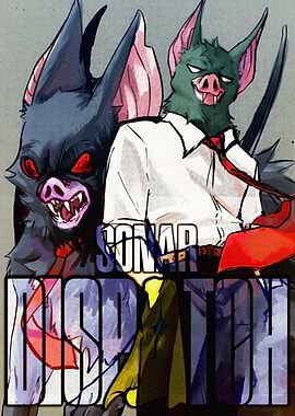 Sonar Dispatch Comic Cover Art