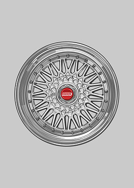 BBS Wheel Illustration
