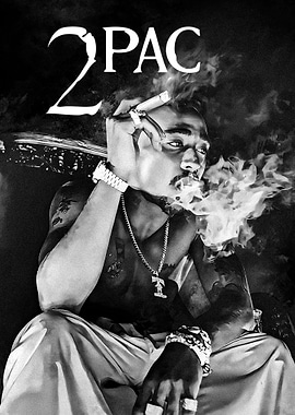 2Pac Portrait
