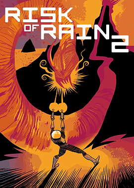 Risk of Rain 2 Game Cover Art