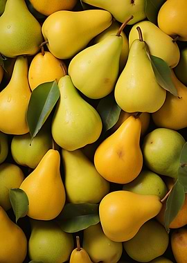 Pile Pears Food art