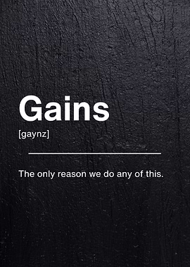 Gains Definition