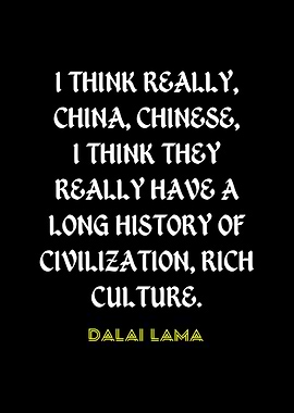 Dalai Lama Quote on China