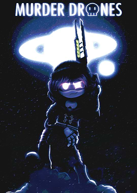 Murder Drones Character in Space