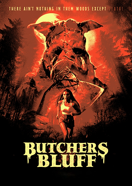 Butchers Bluff Horror Movie Poster