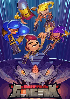 Exit the Gungeon Game Cover Art