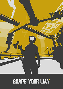 Satisfactory Game Art