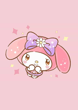 My Melody Cartoon Character Illustration