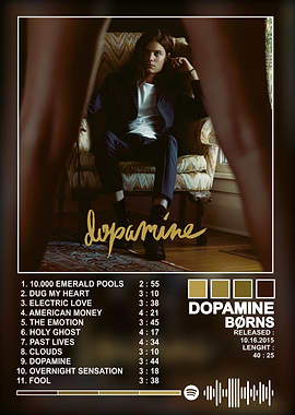 Børns - Dopamine Album Cover