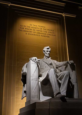 Lincoln Memorial Statue