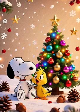 Snoopy and Woodstock Christmas