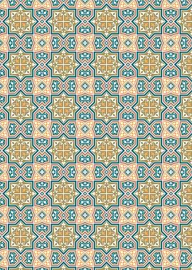 Ornamental Geometric Pattern