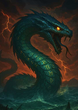 Jormungandr Rising Sea