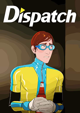 Dispatch Cartoon Man with Beer
